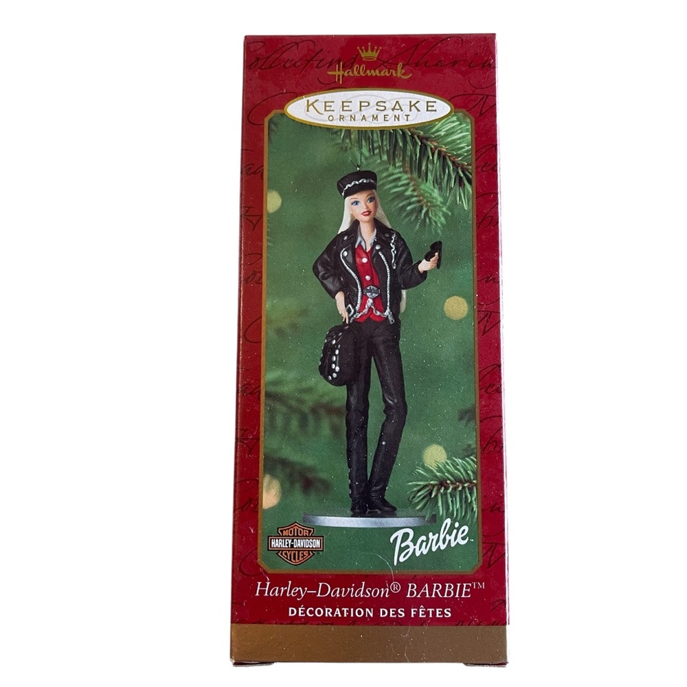 Hallmark 2000 Harley-Davidson Barbie Keepsake Ornament NEW